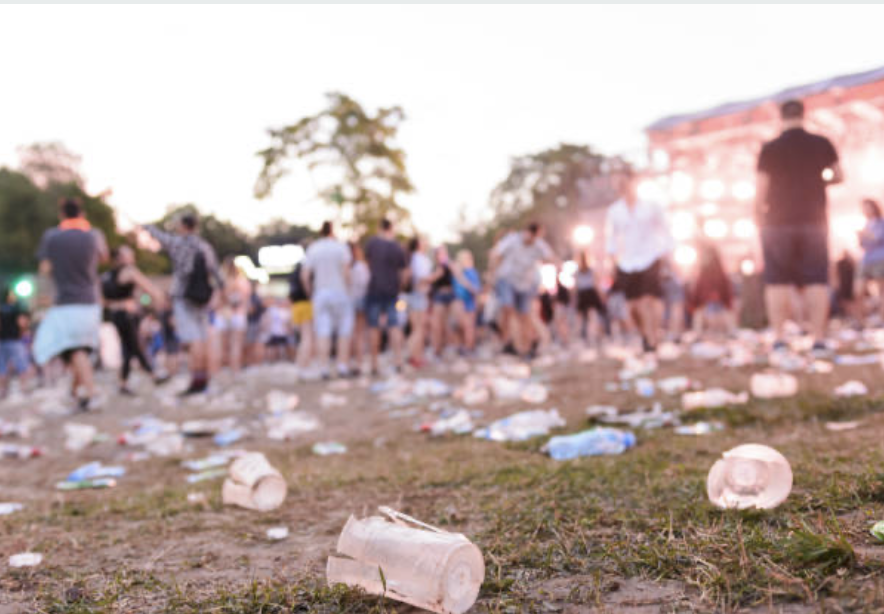 Festival waste